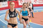 Justyna Guzik nr 944 w biegu finałowym na 200 m (źródło: PZLA).