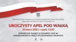 ODWOŁANY - Uroczysty Apel pod Wałką / Pamięci żołnierzy ZWZ AK